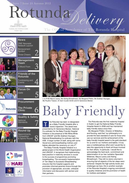 RD Vol 7 issue 24 Autumn 2012 - Rotunda Hospital