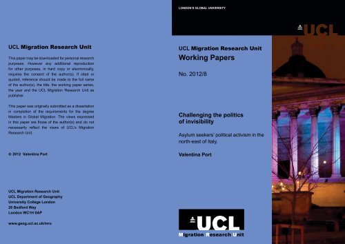 Valentina Port 8.pdf - UCL Department of Geography