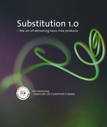 the art of delivering Substitution 1.0 toxic-free products - Envirocentre