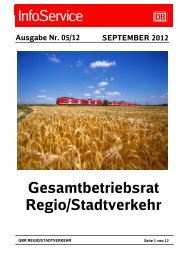 DB Info Serviceheft 05/12 - EVG OV Kempten