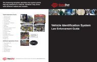 Vehicle Identification System - DataDot Technology