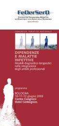 DIPENDENZE E MALATTIE INFETTIVE - CesDop