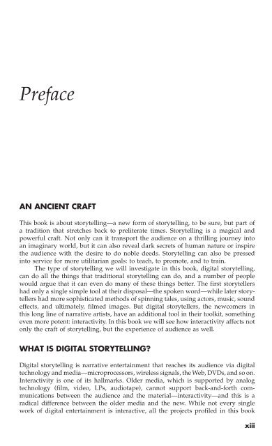 Digital Storytelling : A Creator's Guide to Interactive Entertainmen