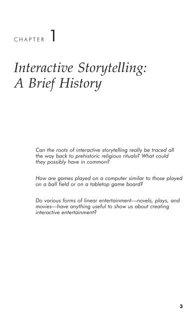 Digital Storytelling : A Creator's Guide to Interactive Entertainmen