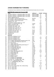 ,1 DANSK NUMISMATISK FORENING