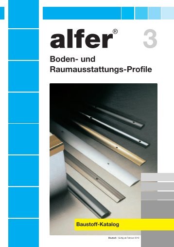 Baustoff-Katalog Ã‚Â· Kapitel 3 - alferÃ‚Â® Online-Katalog