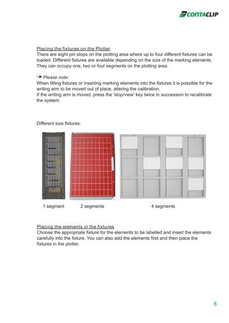 EMS-2 Operating Instructions - CONTA-CLIP