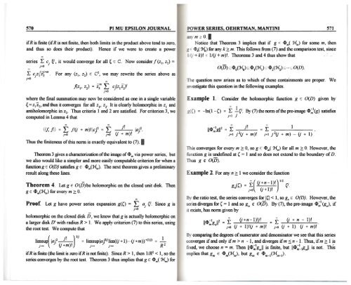 Vol. 10 No 7 - Pi Mu Epsilon