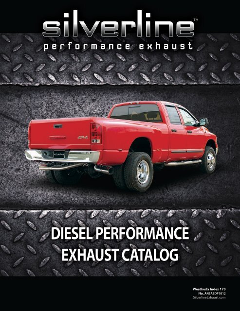 Silverline Diesel Exhaust Catalog - AP Exhaust