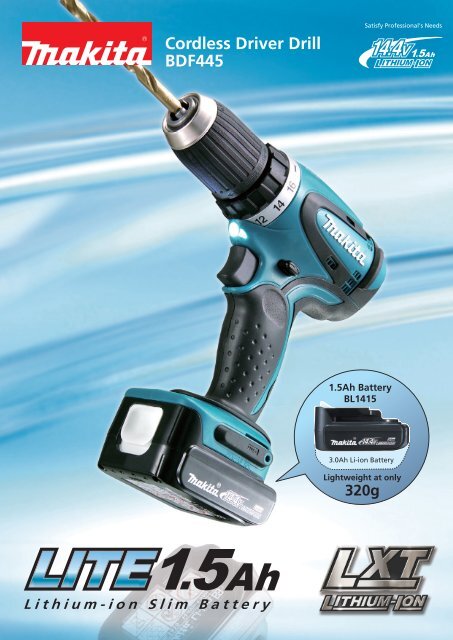 BDF445 Cordless Driver Drill - Makita