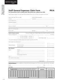 General Expenses Claim Form PR1A - HEP