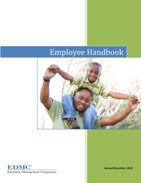 Edmc Employee Handbook Education Management Corporation