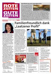 Familienfreundlich dank âLaatzener Profilâ - bei der SPD Laatzen