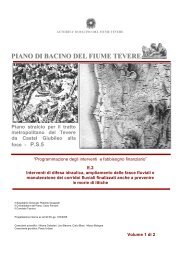 E.2 - AutoritÃ  di Bacino del fiume Tevere