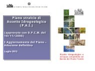 IL PIANO DI ASSETTO IDROGEOLOGICO - AutoritÃ  di Bacino del ...