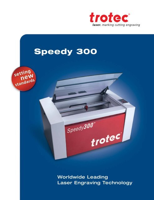 speedy 300_US+Canada.qxd - Trotec Laser