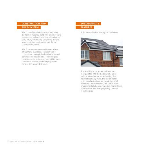 Code for sustainable homes: case studies volume 2 - Gov.uk