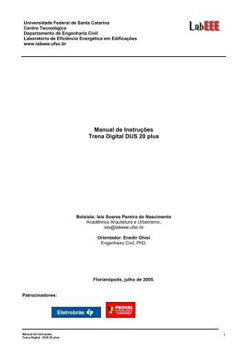 Manual Trena Digital - Laboratório de Eficiência Energética em ...