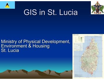 GIS in St. Lucia