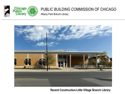 Albany Park Branch Library - the Public Building Commission of ...