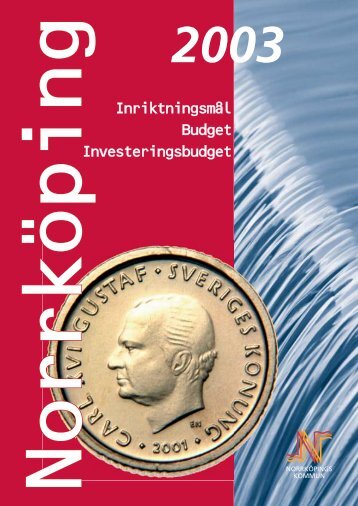 Budget 2003 - NorrkÃ¶pings kommun