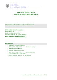 CASA ADELE carta dei servizi .pdf - Distrettodisaronno.it