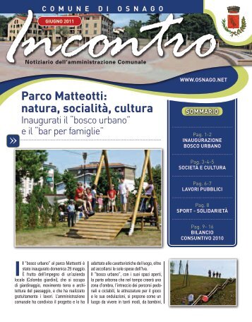 Giugno - Comune di Osnago