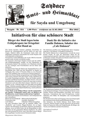 Carl – Stülpner – Pokalwertung (CSP) - Bergstadt Sayda