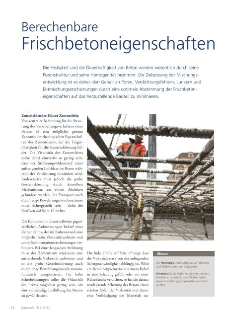 Nr. 15 / Oktober 2011 - Cemex Deutschland AG