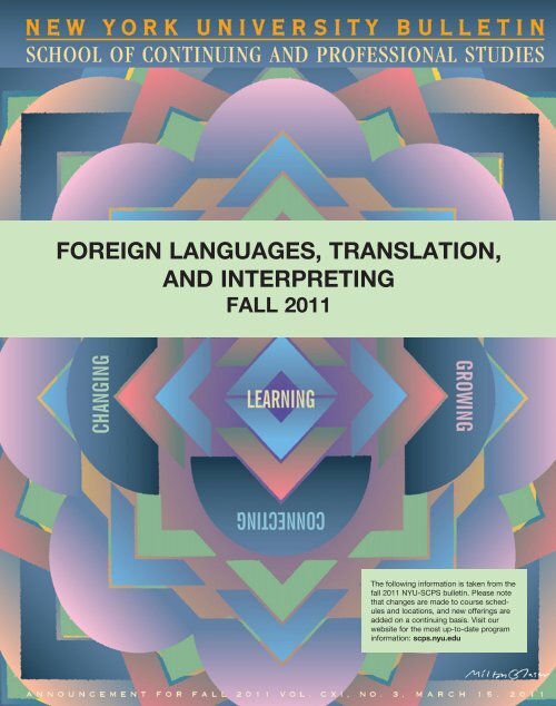foreign languages, translation, and interpreting School of