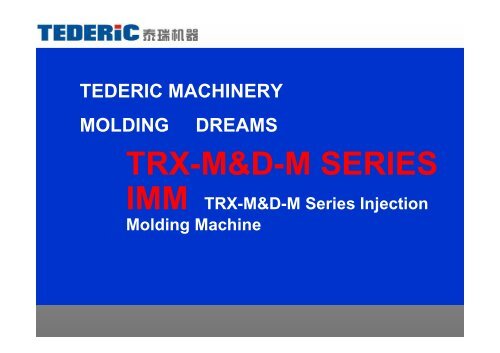 TRX-M&D-M SERIES - TOP-MACHINES