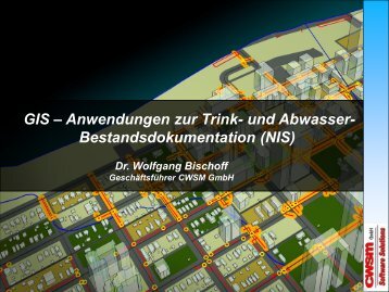 GIS – Anwendungen zur Trink- und Abwasser ...