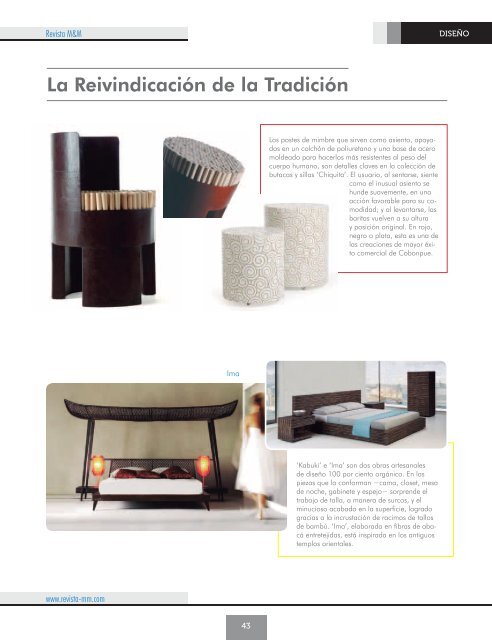 Kenneth Cobonpue - Revista El Mueble y La Madera