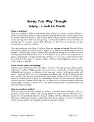 Seeing Your Way Through: - Dyspraxia Foundation