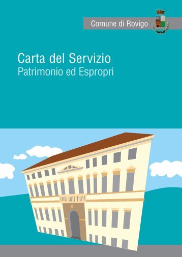 Carta Servizio Patrimonio - Comune di Rovigo