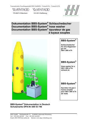 Schlauchwäscher - DGE-Wittenberg.com