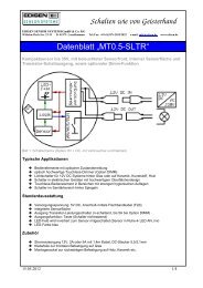 MT0.5-SLTR - EDISEN SENSOR SYSTEME