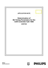 APPLICATION NOTE Determination of Bit Timing ... - mct.net