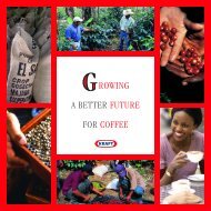 Growing a better future for coffee