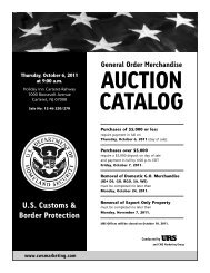 AUCTION CATALOG - CWS Marketing Group