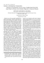 Detection of Exanthematic Viruses Using a TaqMan Real-Time PCR ...