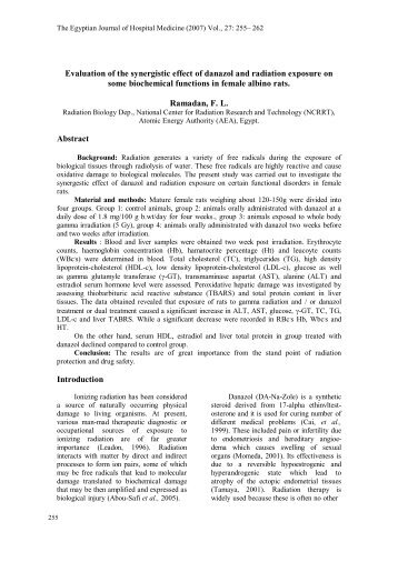Full Paper (vol.27 paper# 12) - Egyptian Journal Of Hospital Medicine