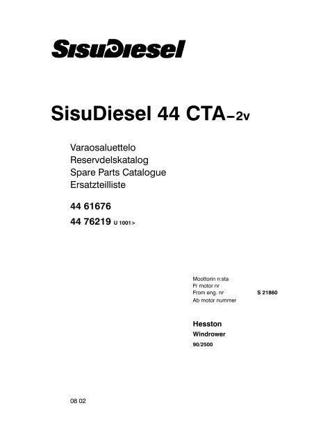 SisuDiesel 44 CTA---2v - AGCO Power