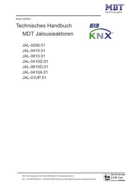 MDT Jalousieaktor