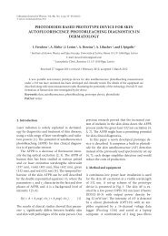 photodiode based prototype device for skin autofluorescence ...