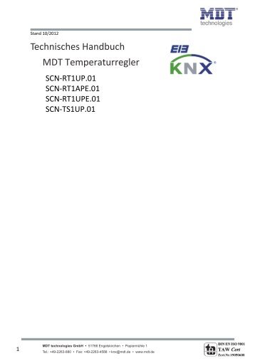 MDT Raumtemperaturregler