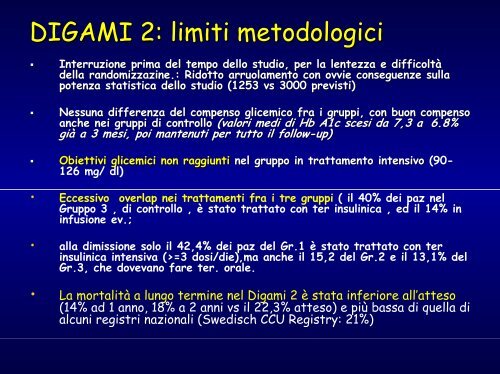 DIGAMI 2 - Azienda USL di Reggio Emilia