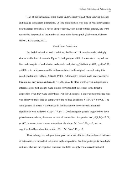 In Progress – DO NOT CITE Attributional inference across cultures ...