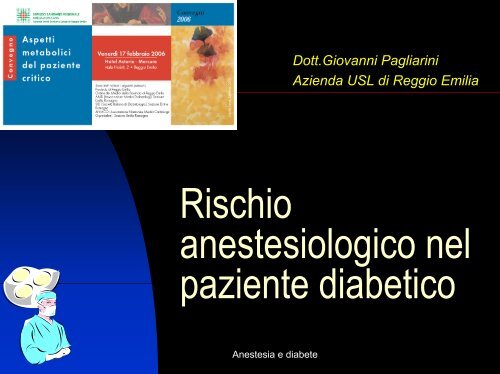 anestesia generale - Azienda USL di Reggio Emilia