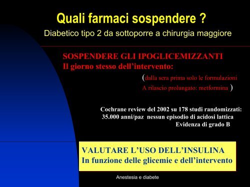 anestesia generale - Azienda USL di Reggio Emilia